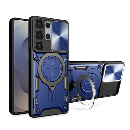 Pouzdro pro Samsung Galaxy S25 Ultra S938, Techsuit, CamGuard Pro, Modrá