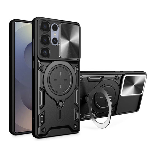 Pouzdro pro Samsung Galaxy S25 Ultra S938, Techsuit, CamGuard Pro, Černé
