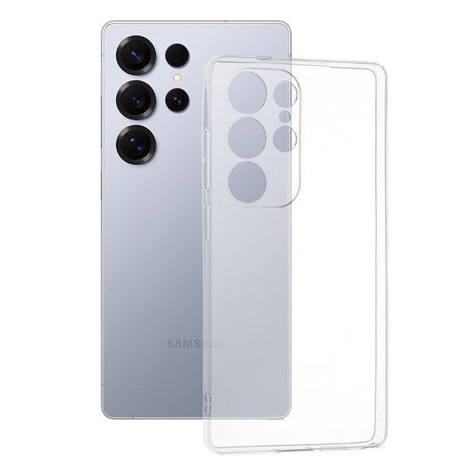 Pouzdro pro Samsung Galaxy S25 Ultra S938, Techsuit, Průhledné, Transparentní