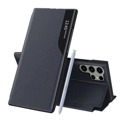 Pouzdro pro Samsung Galaxy S25 Ultra S938, Techsuit, eFold, Tmavě modré