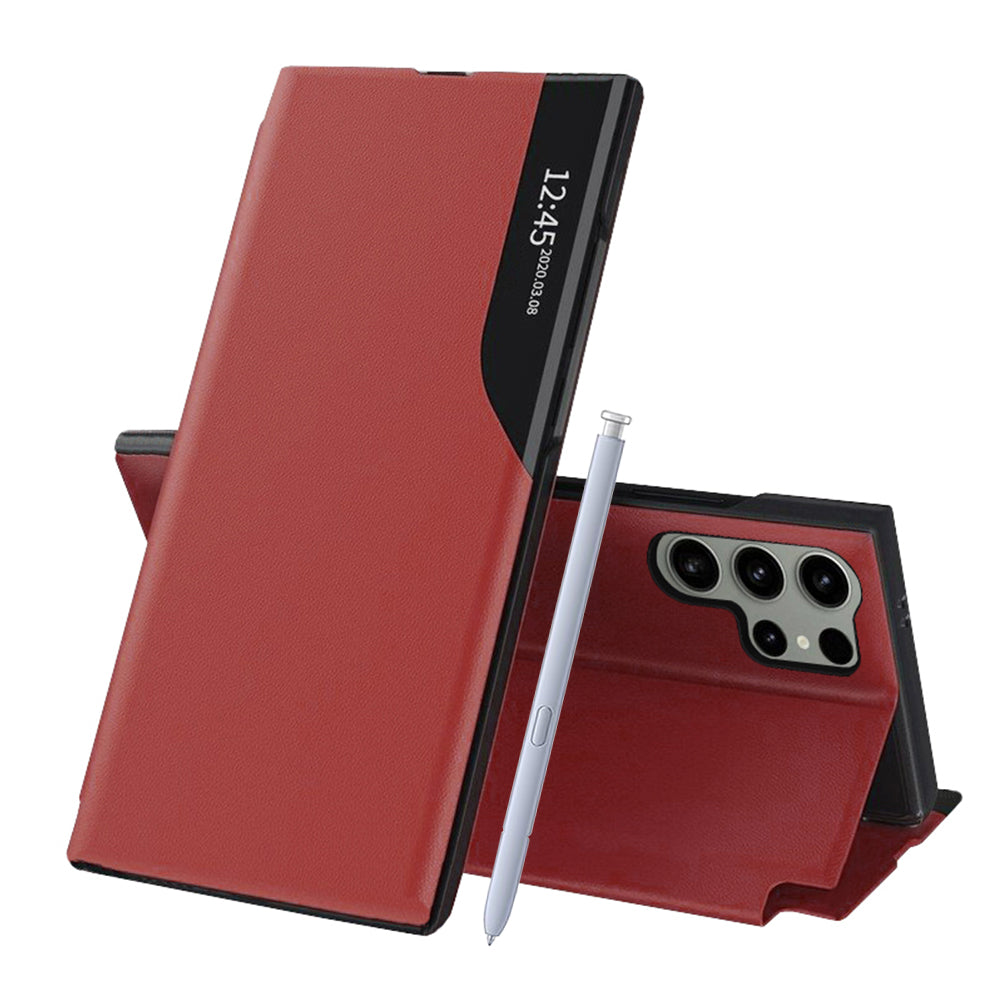 Pouzdro pro Samsung Galaxy S25 Ultra S938, Techsuit, eFold, červené