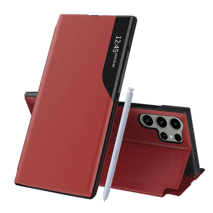 Pouzdro pro Samsung Galaxy S25 Ultra S938, Techsuit, eFold, červené