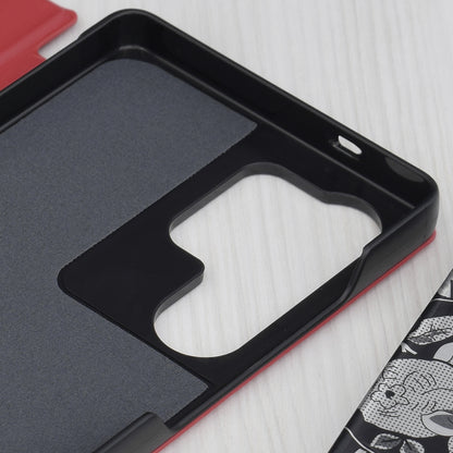 Pouzdro pro Samsung Galaxy S25 Ultra S938, Techsuit, eFold, červené