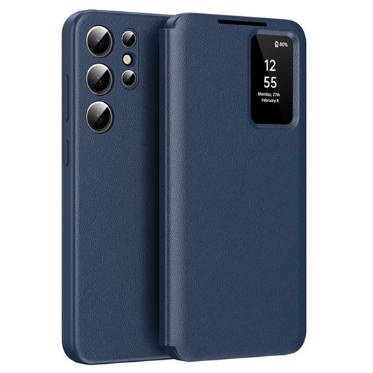 Pouzdro pro Samsung Galaxy S25 Ultra S938, Techsuit, SmartView, Modré
