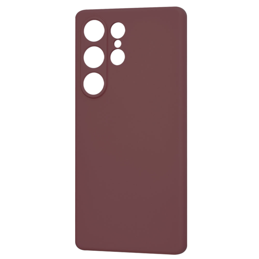 Pouzdro pro Samsung Galaxy S25 Ultra S938, Techsuit, SoftFlex, vínové