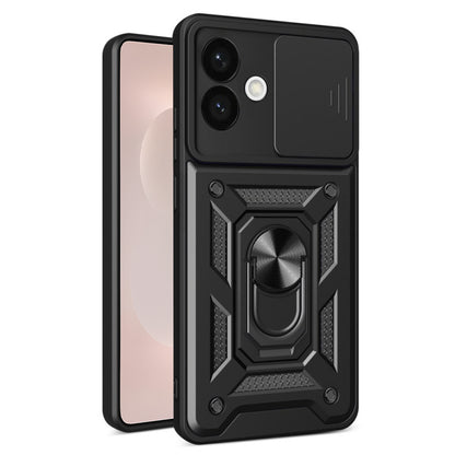 Pouzdro pro Samsung Galaxy S26 Edge, Techsuit, CamShield, Černá