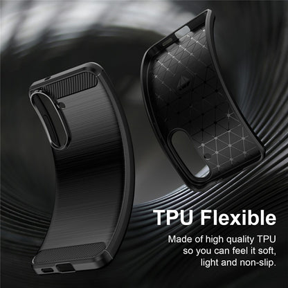 Pouzdro pro Samsung Galaxy S26 FE / S25 FE, Techsuit, Carbon, Modré