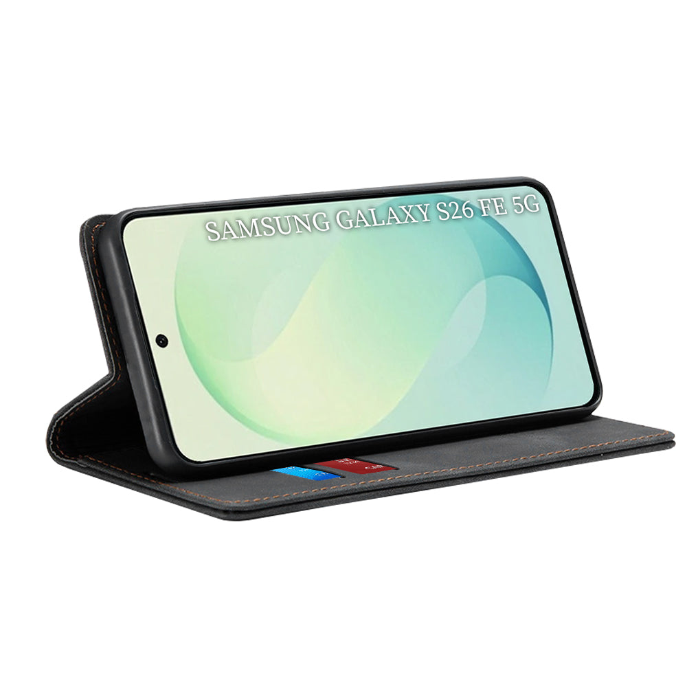 Pouzdro pro Samsung Galaxy S26 FE / S25 FE, Techsuit, Confy, Černé