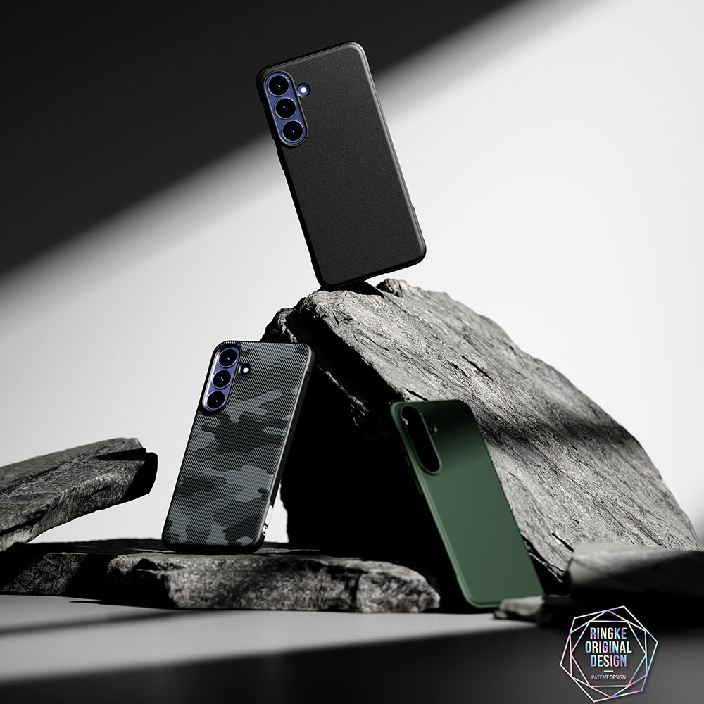 Pouzdro pro Samsung Galaxy S26 FE S741, Ringke, Onyx, Tmavě zelené