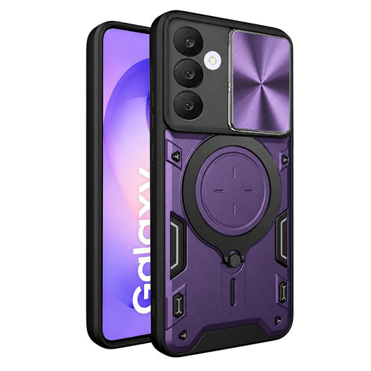 Pouzdro pro Samsung Galaxy S26 FE S741 / S25 FE, Techsuit, CamGuard Pro, fialové