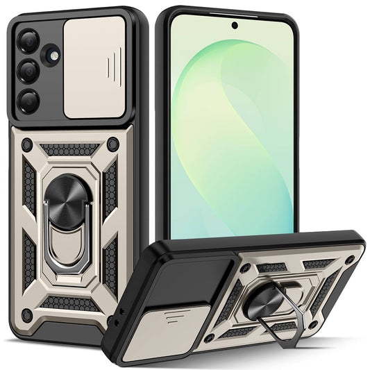 Pouzdro pro Samsung Galaxy S26 FE S741 / S25 FE, Techsuit, CamShield, zlaté