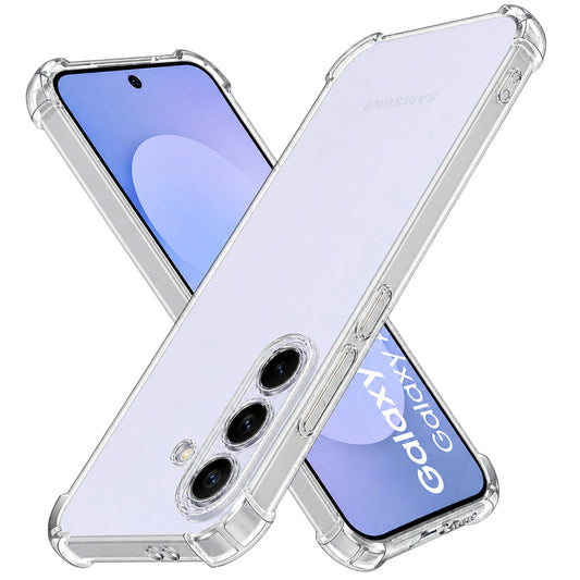 Pouzdro pro Samsung Galaxy S26 FE S741 / S25 FE, Techsuit, nárazuvzdorné průhledné, transparentní