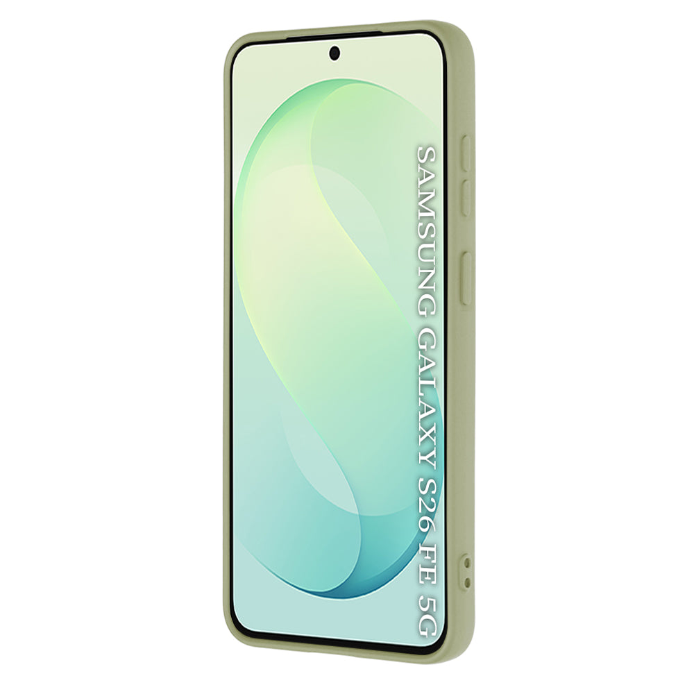 Pouzdro pro Samsung Galaxy S26 FE S741 / S25 FE, Techsuit, SoftFlex, Matcha