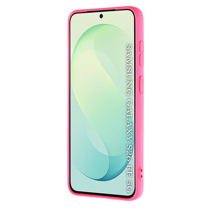 Case for Samsung Galaxy S26 FE S741 / S25 FE, Techsuit, SoftFlex, Dark Pink