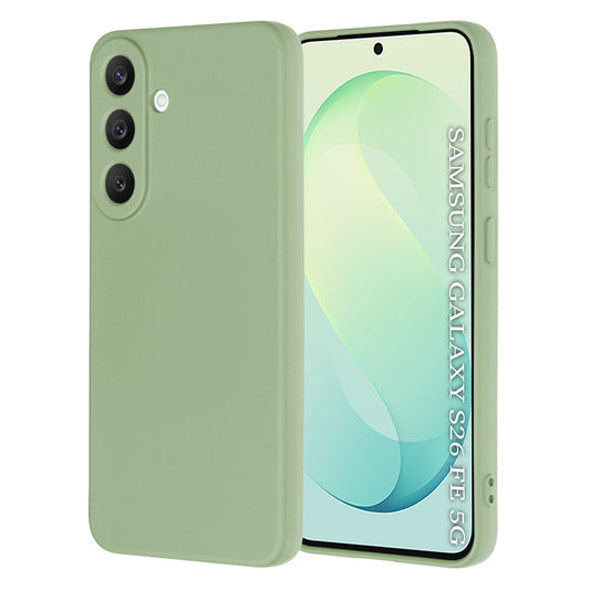 Pouzdro pro Samsung Galaxy S26 FE S741 / S25 FE, Techsuit, SoftFlex, světle zelené