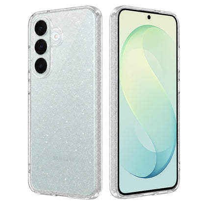Pouzdro pro Samsung Galaxy S26 FE S741 / S25 FE, Techsuit, SparkleSkin, průhledné