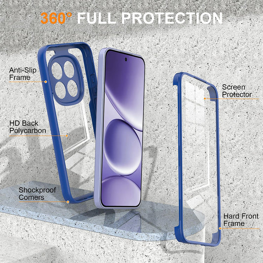 Pouzdro pro Samsung Galaxy S26 FE S741, Techsuit, ColorVerse 360, Modrá