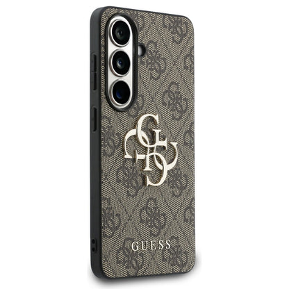 Pouzdro pro Samsung Galaxy S26 Plus S947, Guess, 4G Big Logo, hnědé.