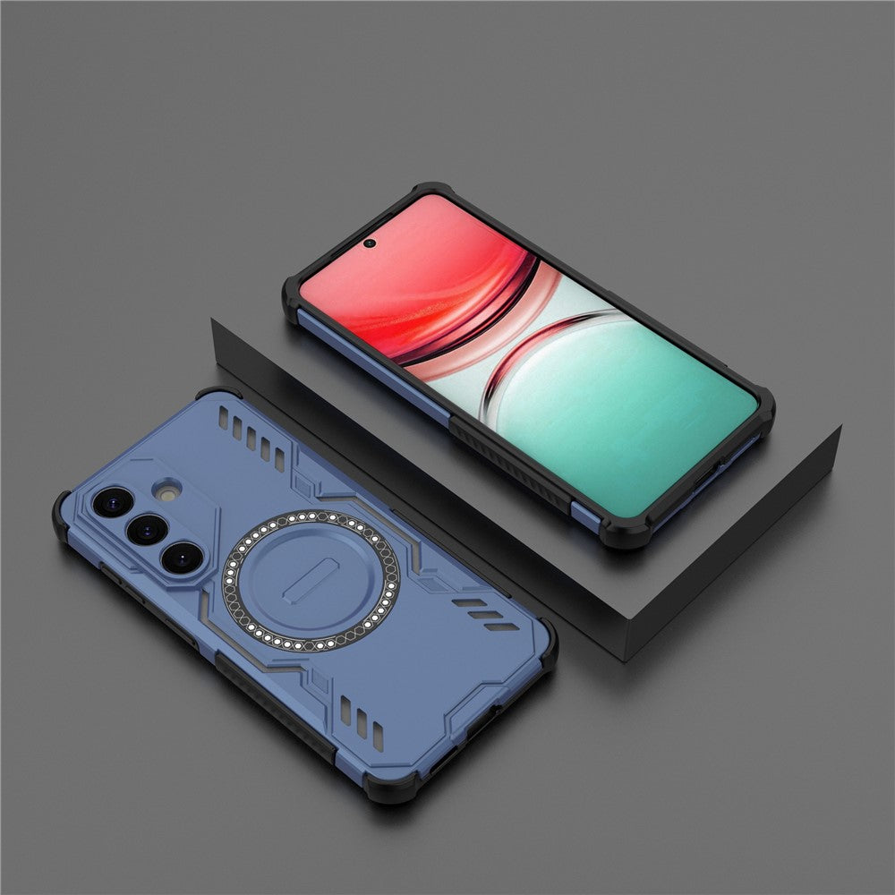 Pouzdro MagSafe pro Samsung Galaxy S26 Plus, Techsuit, ArmorMag, Modrá