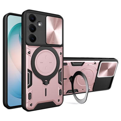 Pouzdro pro Samsung Galaxy S26 Plus, Techsuit, CamGuard Pro, Růžové Zlato