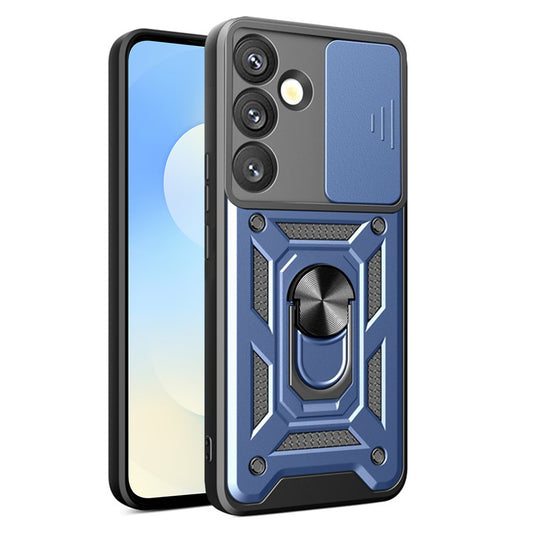 Pouzdro pro Samsung Galaxy S26 Plus, Techsuit, CamShield, Modrá