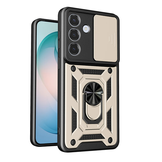 Pouzdro pro Samsung Galaxy S26 Plus, Techsuit, CamShield, Zlaté