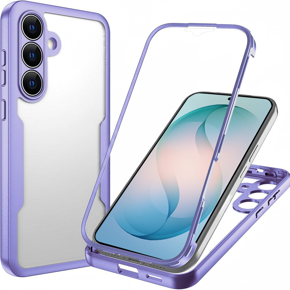 Pouzdro pro Samsung Galaxy S26 Plus, Techsuit, ColorVerse 360, Fialové