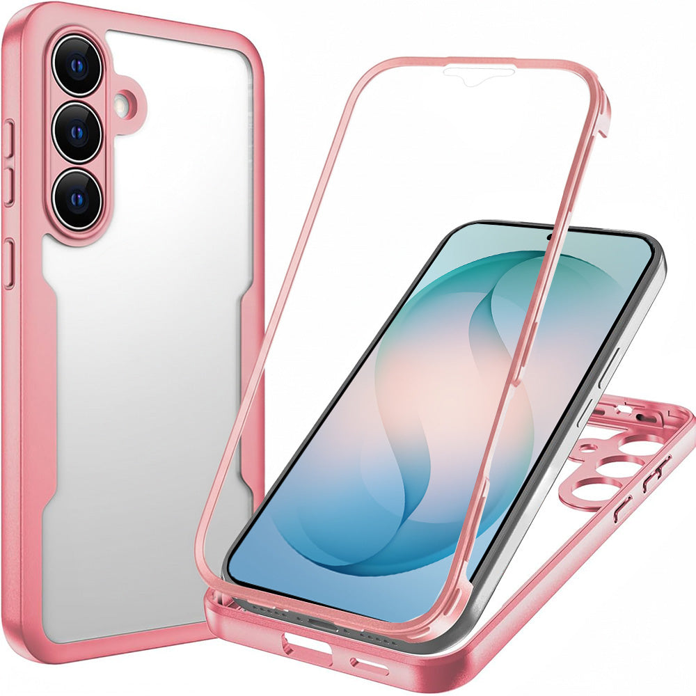 Case for Samsung Galaxy S26 Plus, Techsuit, ColorVerse 360, Pink