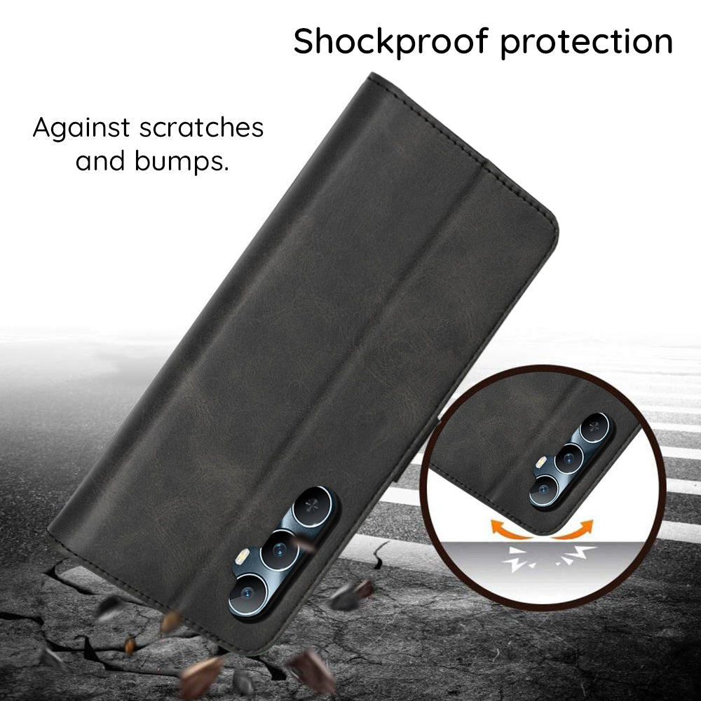 Case for Samsung Galaxy S26 Plus, Techsuit, Diary Book, Black