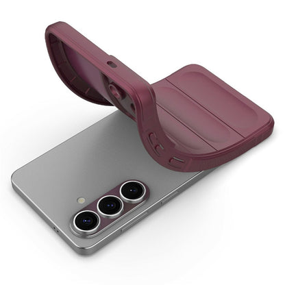 Pouzdro pro Samsung Galaxy S26 Plus, Techsuit, Magic Shield, Višňová