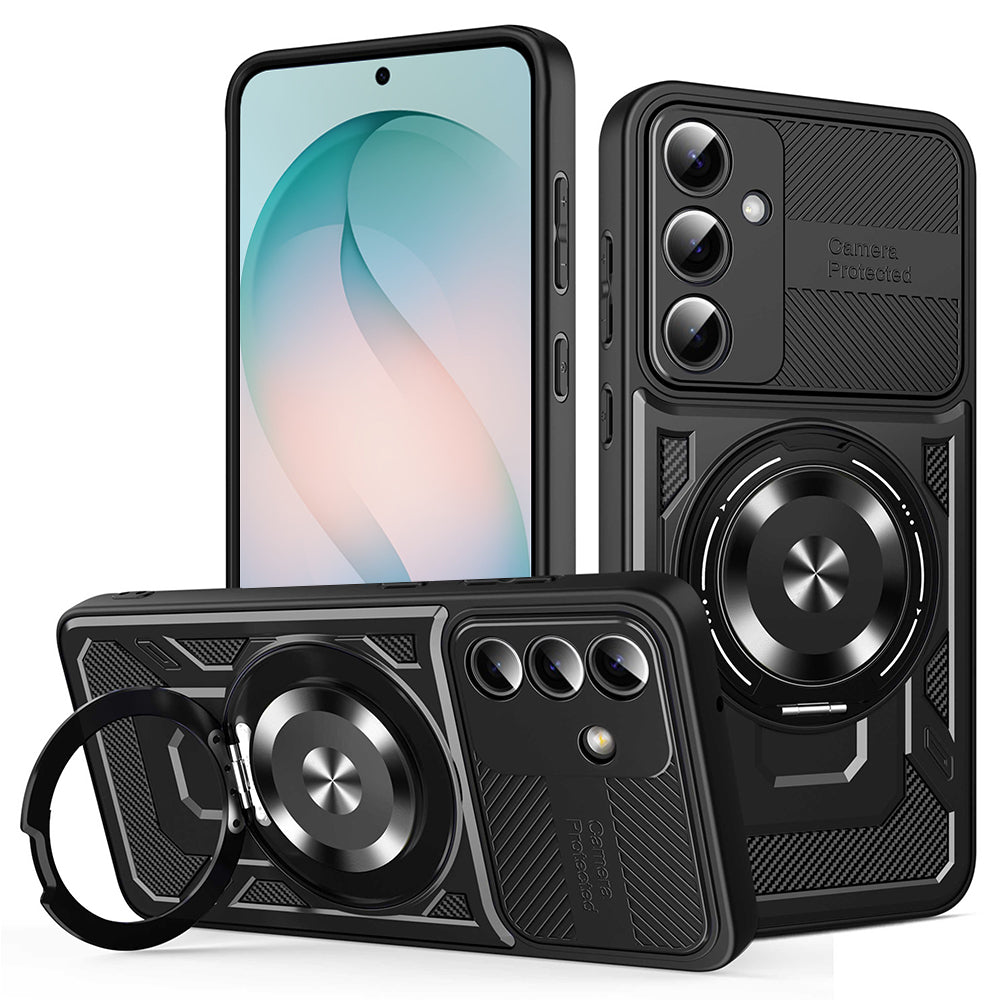 Pouzdro pro Samsung Galaxy S26 Plus, Techsuit, RuggedCam, Černá