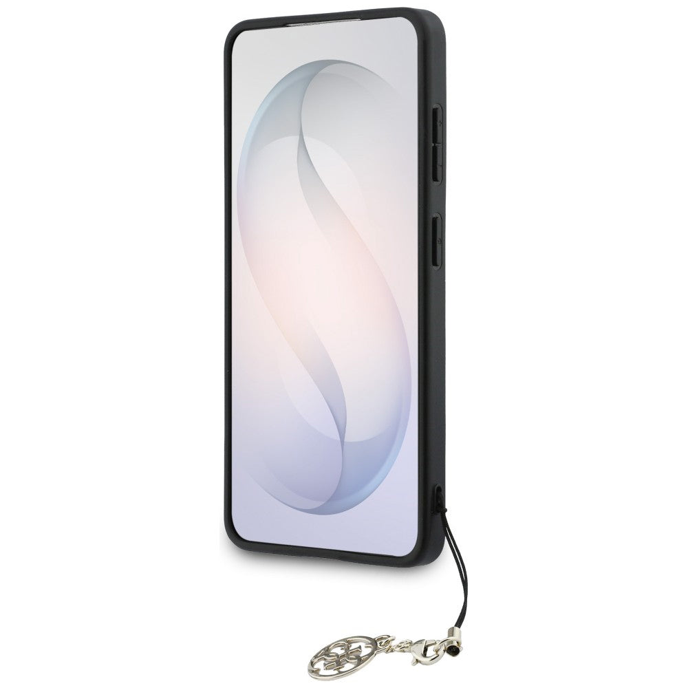 Pouzdro pro Samsung Galaxy S26 S942, Guess, 4G Classic Logo Charm, hnědá