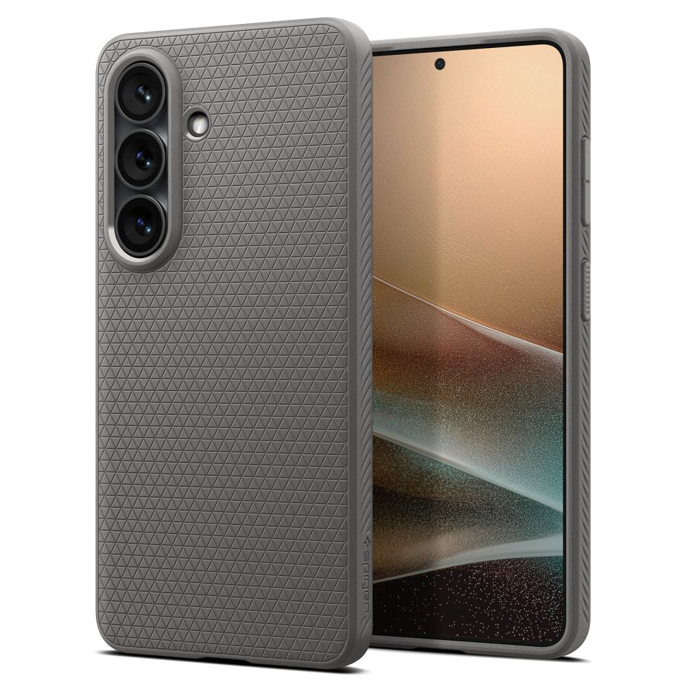 Case for Samsung Galaxy S26 S942, Spigen, Liquid Air, Gray ACS11217