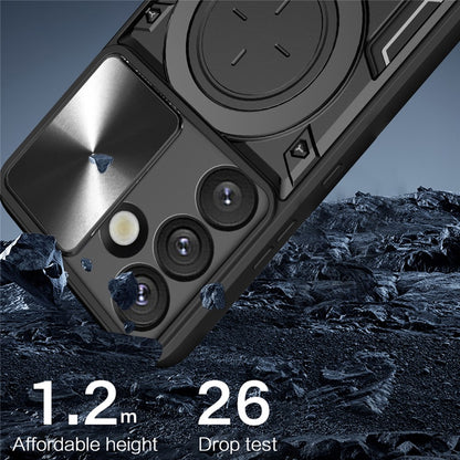 Pouzdro pro Samsung Galaxy S26, Techsuit, CamGuard Pro, Růžové Zlato