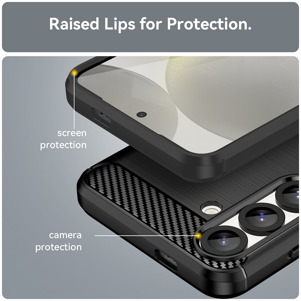 Pouzdro pro Samsung Galaxy S26, Techsuit, Carbon, Černá