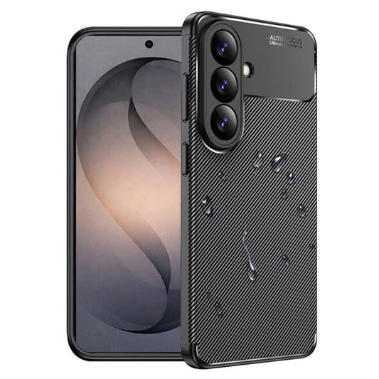 Pouzdro pro Samsung Galaxy S26, Techsuit, CarbonFiber, Černá