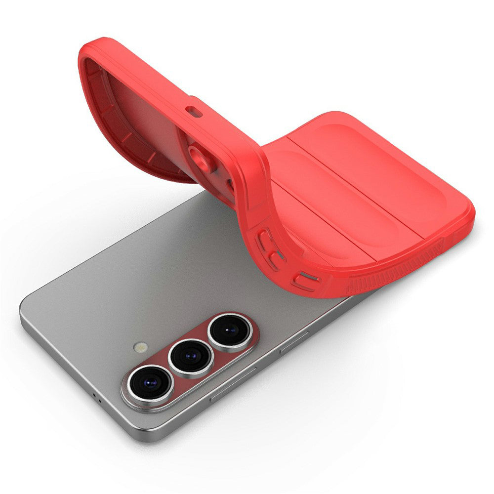 Pouzdro pro Samsung Galaxy S26, Techsuit, Magic Shield, Červené