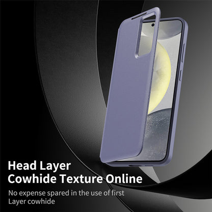 Pouzdro pro Samsung Galaxy S26, Techsuit, SmartView, Fialové