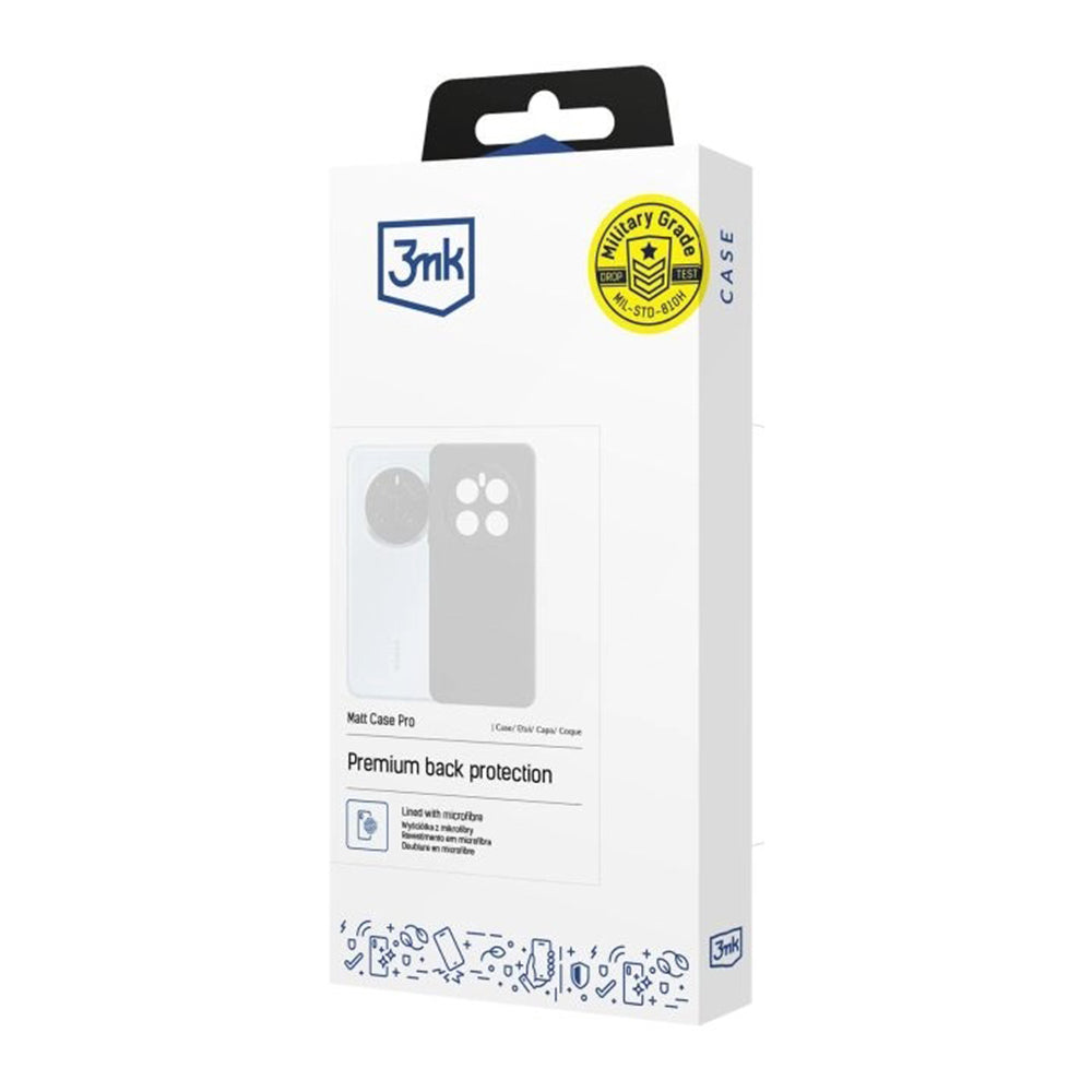 Pouzdro pro Samsung Galaxy S26 Ultra S948, 3MK, Pro, Matně černé