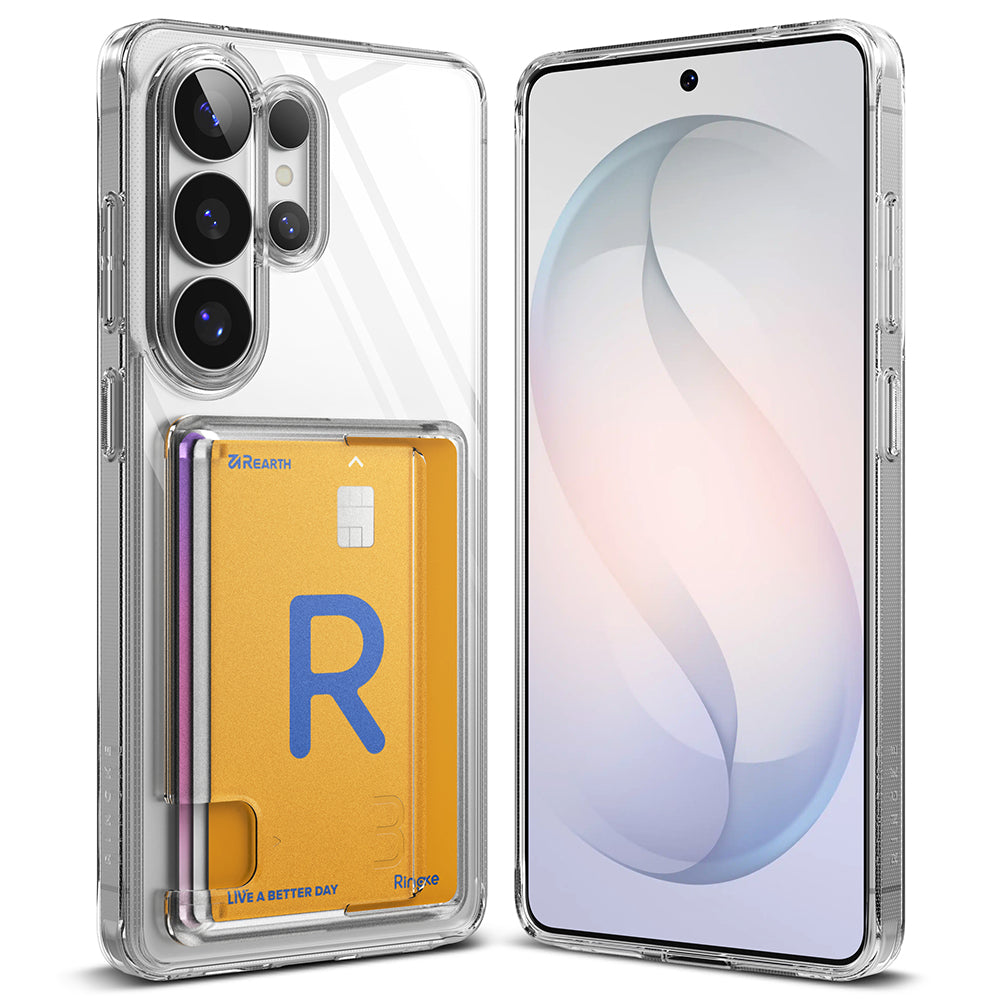 Pouzdro pro Samsung Galaxy S26 Ultra, Ringke, Fusion Card, Průhledné