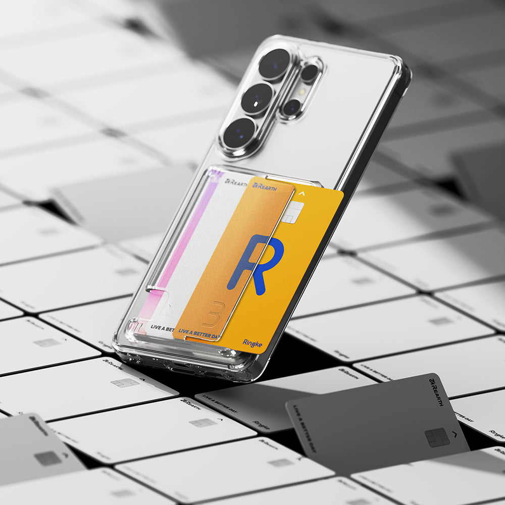 Pouzdro pro Samsung Galaxy S26 Ultra, Ringke, Fusion Card, Průhledné