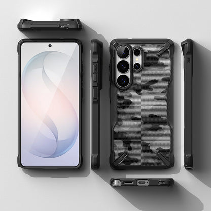 Pouzdro pro Samsung Galaxy S26 Ultra, Ringke, Fusion X, Camouflage