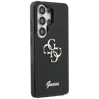 Pouzdro pro Samsung Galaxy S26 Ultra S948, Guess, IML Big Metal 4G Script, Černá