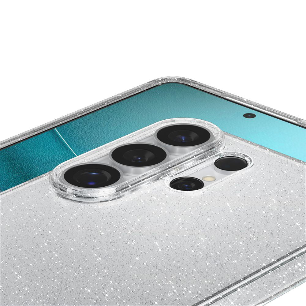 Pouzdro pro Samsung Galaxy S26 Ultra S948, Spigen, Liquid Crystal Glitter, Transparentní ACS10673