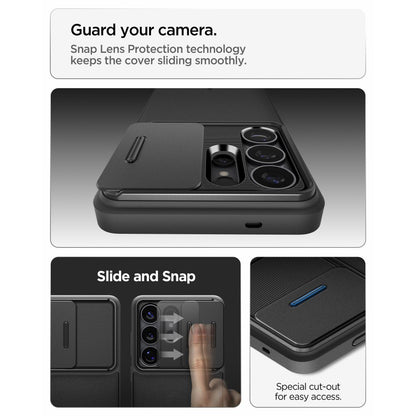 Pouzdro pro Samsung Galaxy S26 Ultra S948, Spigen, Optik Armor, Černé ACS10687