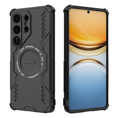 Pouzdro MagSafe pro Samsung Galaxy S26 Ultra S948, Techsuit, ArmorMag, Černá