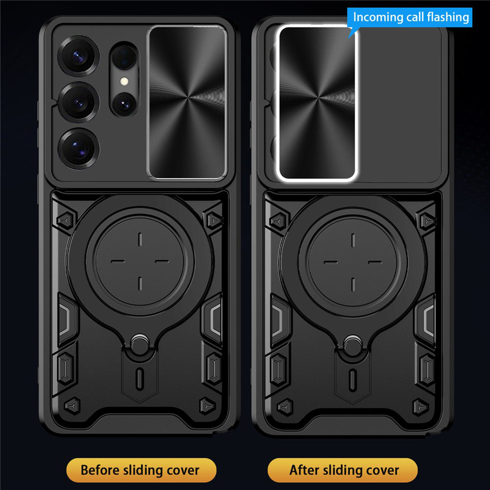 Pouzdro pro Samsung Galaxy S26 Ultra, Techsuit, CamGuard Pro, Růžové Zlato