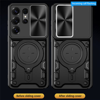 Pouzdro pro Samsung Galaxy S26 Ultra, Techsuit, CamGuard Pro, Růžové Zlato