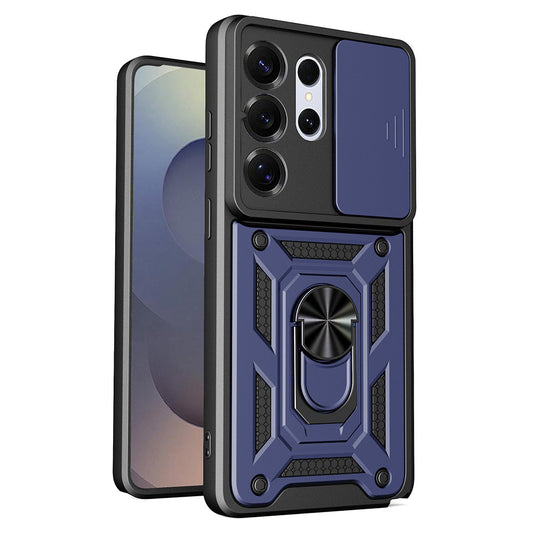 Pouzdro pro Samsung Galaxy S26 Ultra, Techsuit, CamShield, Modrá