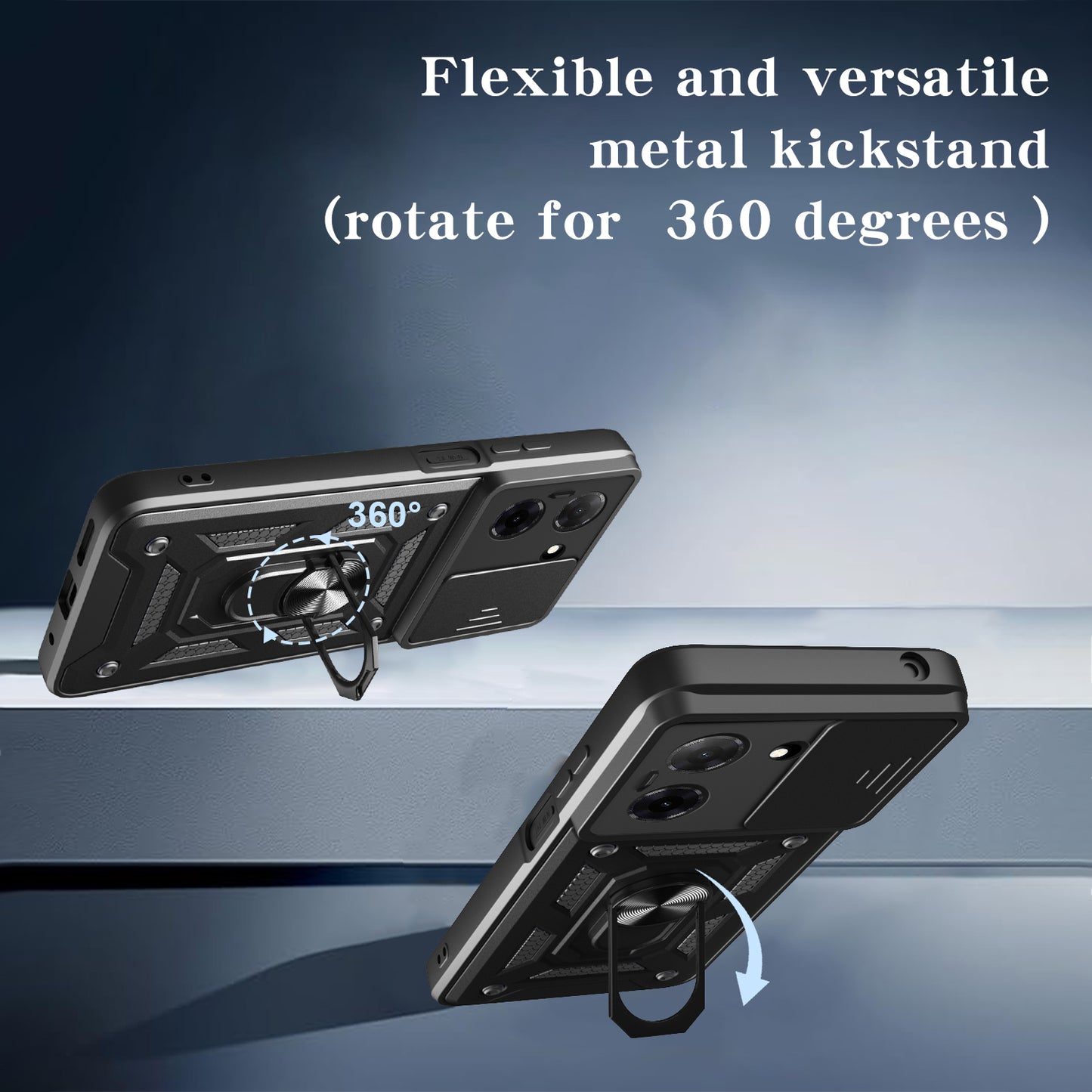 Pouzdro pro Samsung Galaxy S26 Ultra, Techsuit, CamShield, Černá